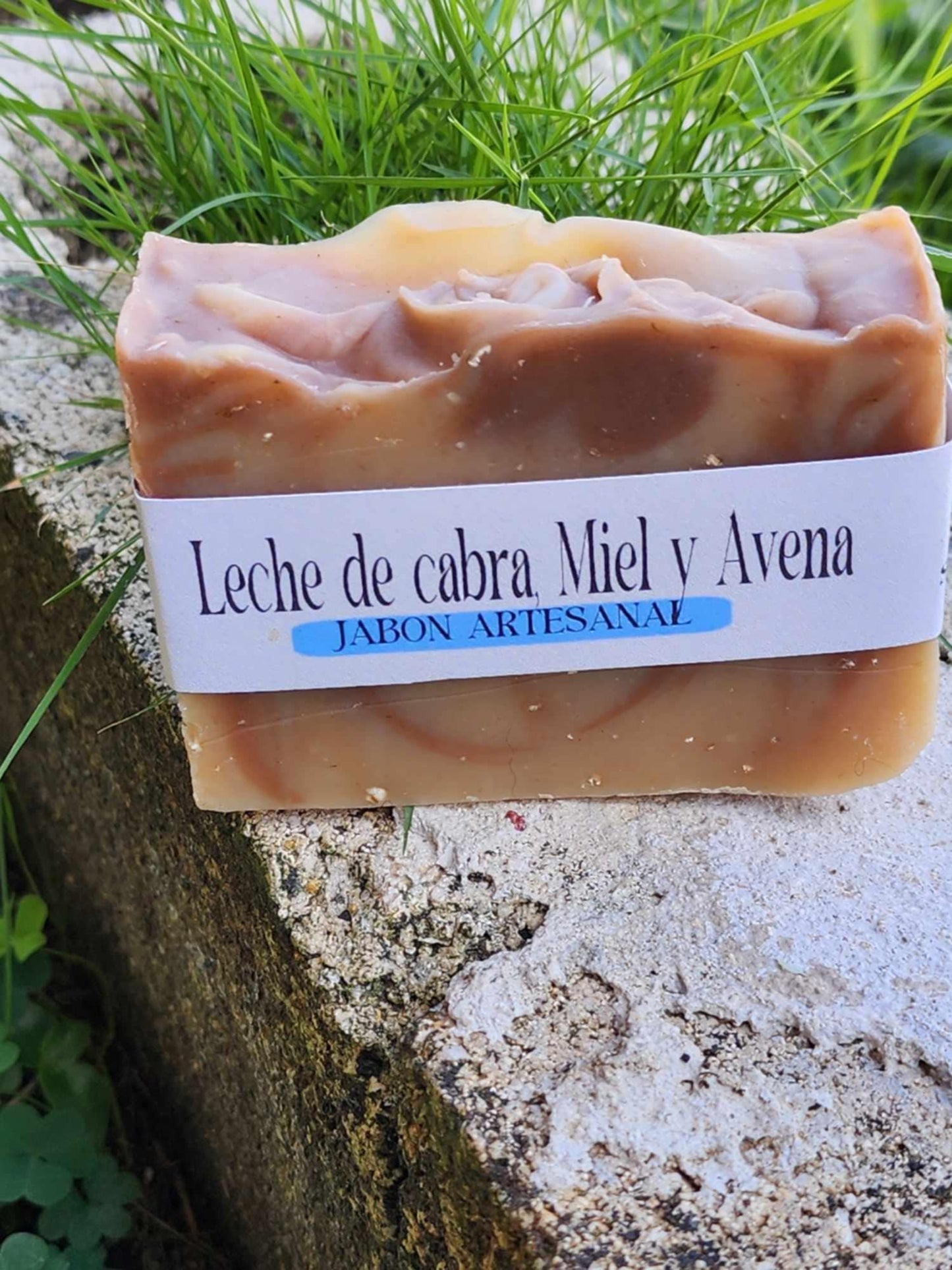 leche de cabra, miel y avena