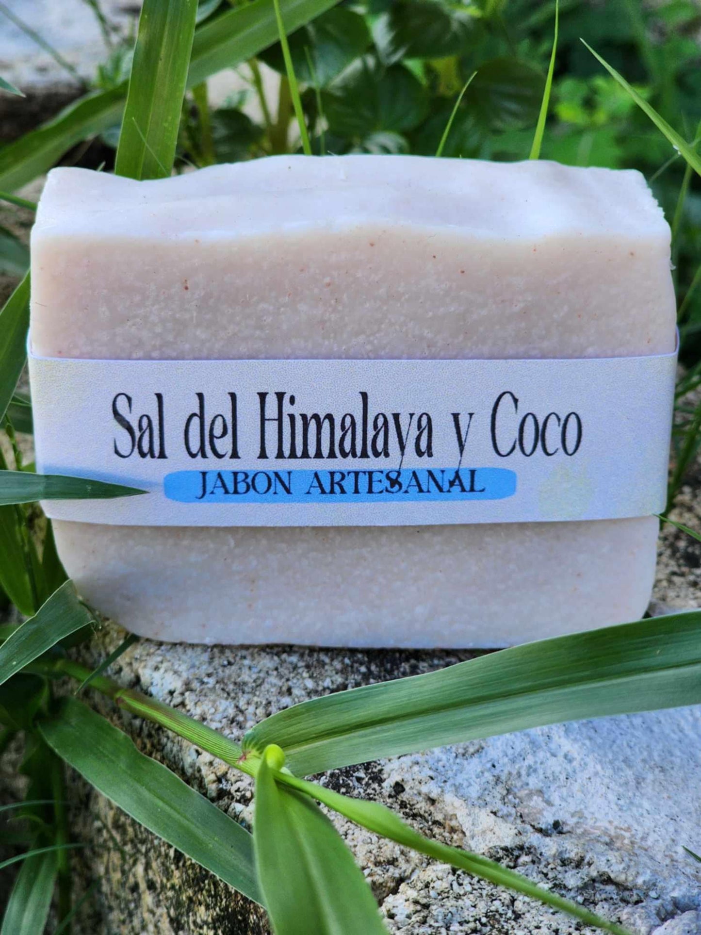 Sal del himalaya y coco